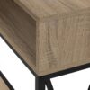 Accent Table, Console, Entryway, Narrow, Sofa, Living Room, Bedroom, Contemporary, Modern - Taupe - Image 6