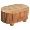 Soba - Ball Lid Up Coffee Table - Oak - Image 5