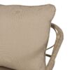 Bruce - Outdoor Club Chair Set With Water Resistant Cushions Rattan And Iron - Brown - Image 14