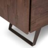 Lowry - Medium Storage Cabinet - Distressed Charcoal Brown - Image 3
