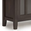 Artisan - Low Storage Cabinet - Tobacco Brown - Image 4