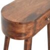 Albion - Mini Bedside Table - Walnut - Image 7