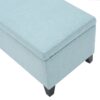 Contemporary Storage Ottoman With Extra Seating Functionality - Light Blue - Image 11