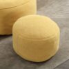 Bedding Bean Bag Sofa Chair High Pressure Foam Bean Bag Chair Adult Material With Padded Foam Padding Compressed Bean Bag With Footrest - Yellow - Image 11