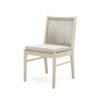 Cordoba - Dining Chair (Set of 2) Comfortable Armless Chairs - Beige - Image 14