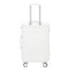Set 3 Pieces 20" / 24" / 28" Abs Spinner Wheel Luggage, Matching Color, With Combination Lock - White - Image 25