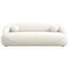 Andrew - Boucle Sofa - Beige / Ivory White / Light Beige / White - Image 11