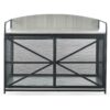 Heavy Duty Large Dog Crate Furniture For Large Medium Dog, Farmhouse Wooden Dog Kennel Indoor End Table, Decorative Pet House For Large Dogs - Gray - Image 7