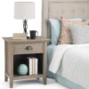 Acadian - Bedside Table - Distressed Gray - Image 9