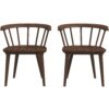 Kingsley - Dining Chair (Set of 2) - Brown - Image 2