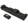 Modern Oversized Modular Sectional Sofa, Sparkling Fabric Soft Cushion Sofa With 6 Pillows, 6 Pieces Diy Combination Tufted Sofa, No Assembly Required - Black - Image 19