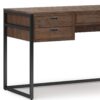 Richmond - Desk - Rustic Natural Aged Brown - Image 4