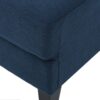 Comfy 5 Pieces L Shaped Sofa With Wooden Legs, Modern Side Chairs For Living Room - Navy Blue - Image 13