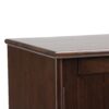Draper - Mid Century Sideboard Buffet And Wine Rack - Medium Auburn Brown - Image 3