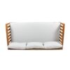 Claremont - 3 Seater Daybed With Water Resistant Cushions - Teak - Image 11