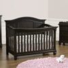 Glendale - 4 In 1 Convertible Crib - Charcoal Brown - Image 4