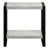 Accent Table, Side Industrial - Gray - Image 4