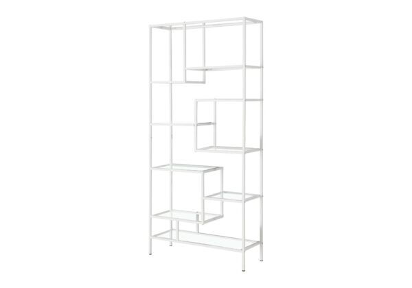 Bookshelf, Bookcase, Etagere, For Office, Contemporary & Modern - White