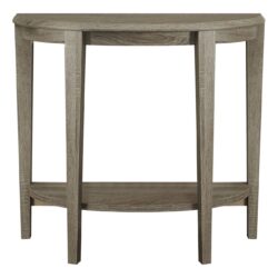 Accent Console Table For Entryway, Contemporary And Modern - Taupe