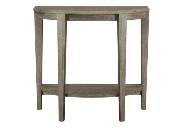 Accent Console Table For Entryway, Contemporary And Modern - Taupe