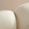 Sectional Sofa, Durable Fabric, Solid Wood Frame, High Density Sponge Filler - White - Image 11