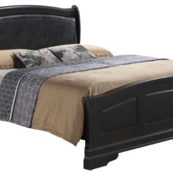 Full Elegant Traditional Bed - Black