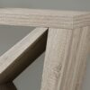 Accent Console Table For Entryway, Contemporary & Elegant Design - Taupe - Image 2