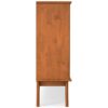 Draper - Mid Century 8 Cube Storage Sofa Table - Teak - Image 4
