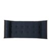 Chic Contemporary Chaise Lounge With Button Tufting And Bentwood Structure - Navy Blue - Image 7
