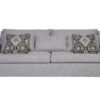 Sofa With Skirt And Reversable Cushions And 2 Pillows - Light Gray - Image 4