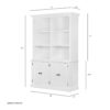 Solid Wood Cabinet - White - Image 10
