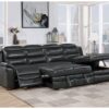 Coco - Blanche Sofa Bed With USB - Dark Gray - Image 6
