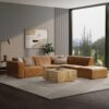 Rex - Right Sectional Sofa And Ottoman - Sienna - Image 19