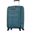 Softside Luggage Expandable 3 Piece Set Suitcase Upright Spinner Softshell Lightweight Luggage Travel Set - Green - Image 12