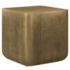 Bassett - Cast Aluminum Side Table - Brown - Image 3