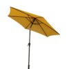 9' Pole Umbrella With Carry Bag - Yellow - Image 4