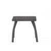 Honolulu - Modern Chat Set of 5 With Wicker - Gray / Silver - Image 5