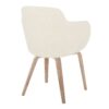 Boyne - Contemporary Dining / Chair (Set of 2) - Whitewashed / Cream - Image 4