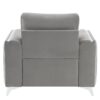 Wenona - 3 Piece Living Room Set Sofa Loveseat Chair - Gray - Image 11
