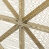 Margaret - 3 Panel, Fireplace Screen Iron - Black / Gold - Image 16
