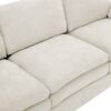 Cozy Upholstered Loveseat Sofa Oversized Comfy Comfy Cloud Sofa Double Cushion Loveseat Sofa Plush Cushion Sofa Couch For Living Room - Beige - Image 16