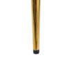 Modern Design High Stool With Gold Plated Legs For Kitchen Dining Linen (Set of 2) - Dark Gray - Image 8