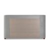 Brooklyn - King Tufted Panel Bed Headboard And Footboard Set - Opal Gray - Image 8