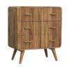 T Bar Ridged Chest - Brown - Image 2