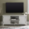 Classic Grooved Door TV Stand For Tvs Up To 65" - White - Image 5