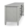 Connaught - Wide TV Stand - Fog Gray - Image 4