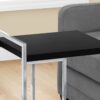 Accent Table, C - Shaped, Modern - Black - Image 8