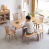 Dining / Table Bench For Living Room - Natural Oak - Image 10