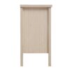 2 Door Carved Storage Cabinet With Adjustable Shelf, Accent Furniture For Living Room, Hallway, Kitchen - Black / Natural - Image 17