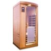 1 Person Far Infrared Deluxe Indoor Sauna Room - Red Cedar - Image 2